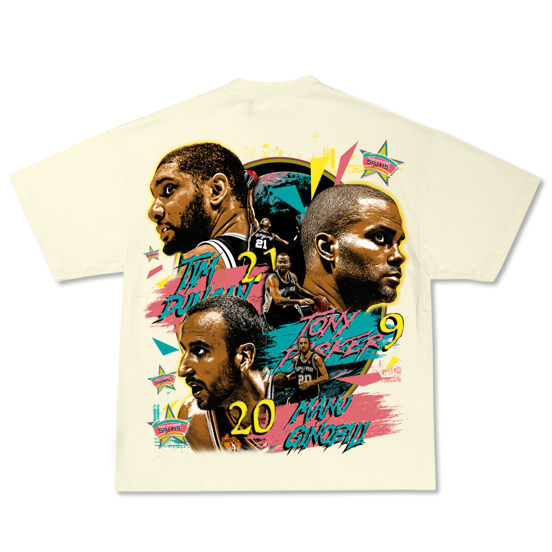 Spurs "Big Three" Tee