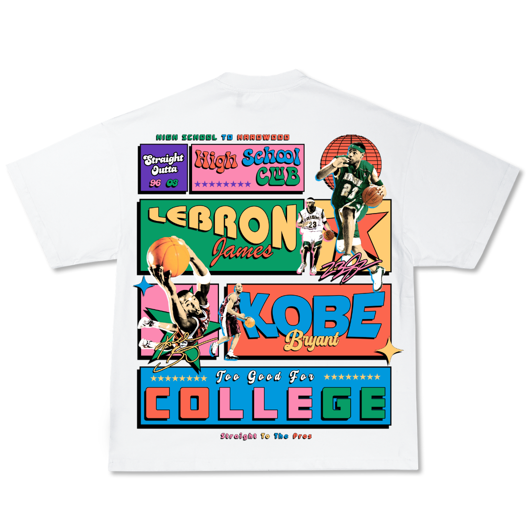 Bean & Bron "Highschool to Hardwood" Tee
