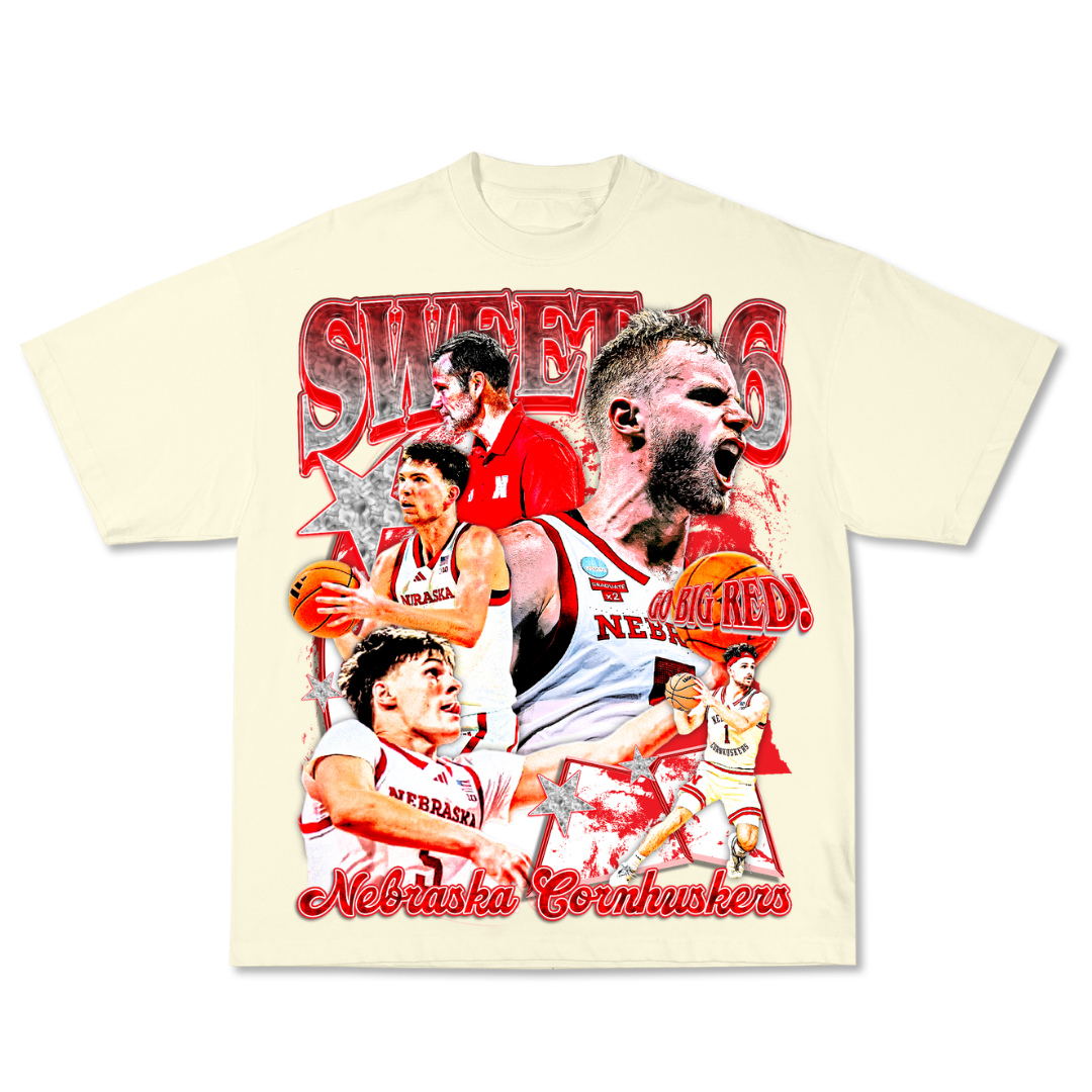 Huskers Sweet 16 Tee